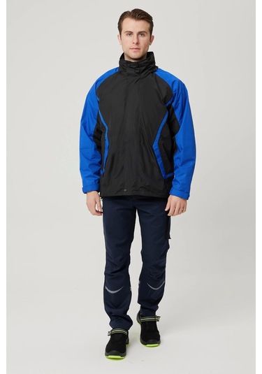 Gallium 3n1 Outdoor Parka - Su Ve Rüzgara Dayanıklı, Çıkarılabilir İç Astar Ve Çok Fonksiyonlu Mont Siyah