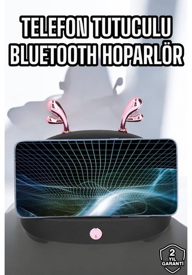 Yeni Nesil Akıllı Hoparlör Telefon Tutacağı Uzun Pil Ömrü Yüksek Ses Kaliteli