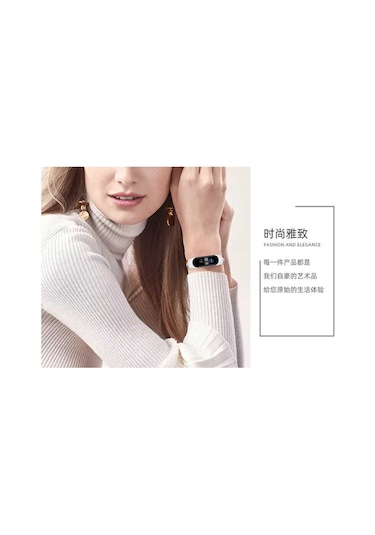 Xiaomi Mi Band 6 Uyumlu Krd-49 Örgü Pak Kordon Denim