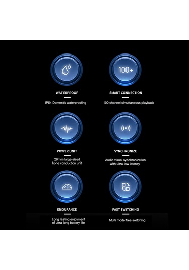 Maiyame Mini Bluetooth Hoparlör, Kemik İletimli, 100'lü Hoparlör Bağlantısı, Eq Ayarları, Rgb Işık, Ip54 Su Geçirmez, Pembe