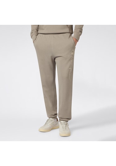 Champion Elastic Cuff Pants Erkek Gri Eşofman Altı 222376 2800153