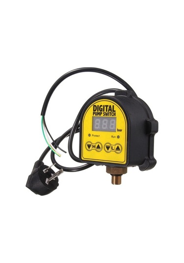 Pazly Otomatik Dijital Su Pompası Hidrolik Basınç Kontrol Anahtarı 10bar Akıllı Açma/kapama Diğer