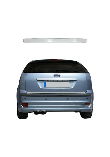 Ford Focus 2 Hb Krom Bagaj Çıtası 2005-2008 Paslanmaz Çelik N11.5707