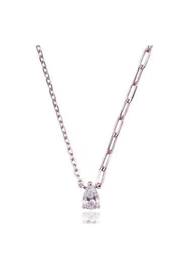 Masaliko Minio 2 İthal Gümüş Kolye Ms3277, 925 Ayar Kadın Gümüş Kolye, İthal Ürün Altın