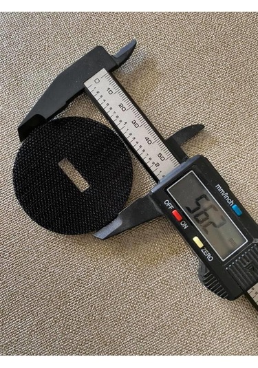 Yapışkanlı Yuvarlak Cırt Bant 56mm Tek Taraf 10 Adet