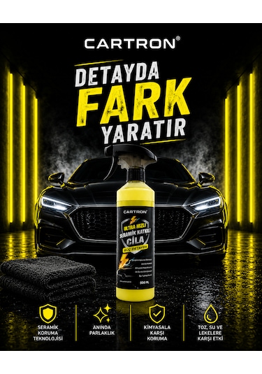 Cartron Ultra Hızlı Cila 500ml