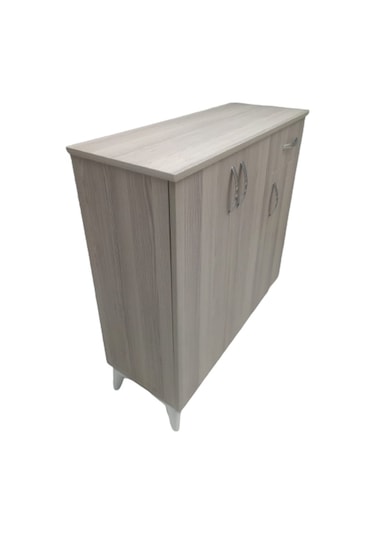 Ayakkabılık Çok Amaç Model Parlak Cordoba Hard Suntalem Demonte Ceviz