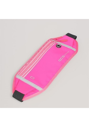 Anka Ççs 17712 Bel Çantası Polyester Sport Bel Çantası Pembe Tek Renk