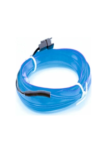 Araç Içi Buz Mavi Neon Ledi Ip Led Torpido Ledi 2 Metre Neon Led