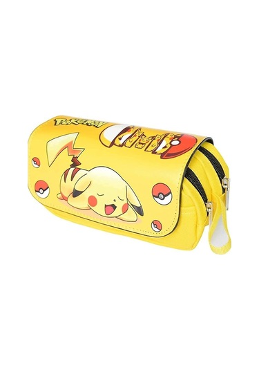 Erkek Ve Kız Çocukları İçin Kalem Kutusu, Anime 3d Baskılı Kalem Kutusu, Çift Fermuarlı Kalem Kutusu Style1 Çok Renkli