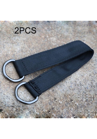 Suntek 2'li Askı Seti 220 Lbs Salıncakları Hamakları Yukarı Siyah