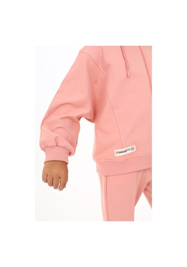 Toontoy Kız Çocuk Eşofman Takım Koyu Pudra