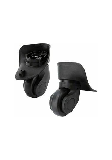 Mufunye Evrensel Yedek Parça Dayanıklı Sessiz Kauçuk Çok Tekerlekli Vites Kolu Tamir Tekerleği Bavul Bagaj Samsonite Platinum Çift Bavul Tekerleri