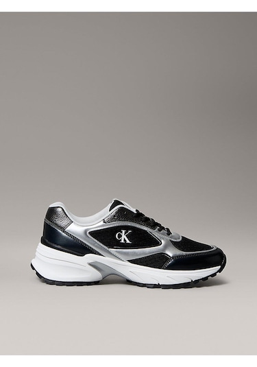 Calvin Klein Hıke Runner Laceup M, 01l-12120 Silver/black/marshmallow