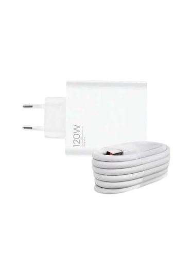 120w Hızlı Şarj Adaptörü + Usb - Type-c Kablo Seti
