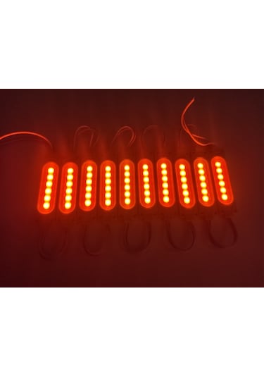 Replax Parmak Cob Led Sarı 24 Volt Su Geçirmez 10,lu 3m 0409977
