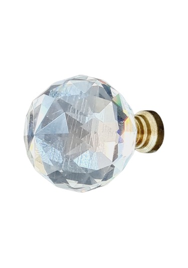 Kristal Sarı Ayak 40 mm Kulp ( 5 ADET )