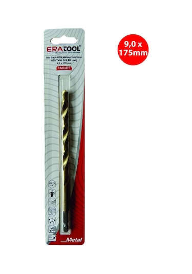 Bits Saplı Hss Matkap Ucu Uzun 9,0 175 Era54891 Eratool