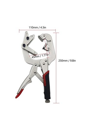 Dancemonkey Çok Fonksiyonlu Krom-vanadyum Çelik Pens, Yumuşak Tutma Kolu, Ayarlanabilir Spindel, Günlük Çalışmalara Mükemmel Destek