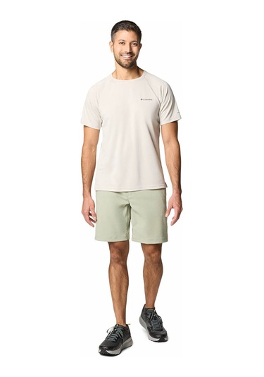 Columbia Ao0944 Alpine Chill Pro Ss Crew Erkek T-shirt-29962 Bej