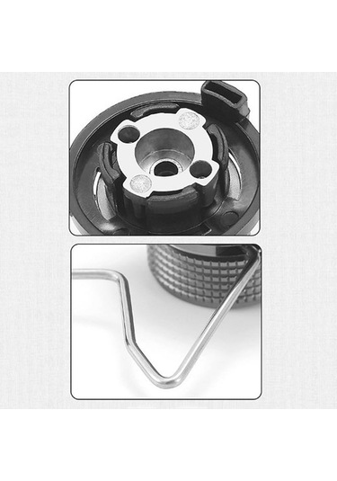 Taşınabilir Gazlı Ocak Adaptörü Braketli Kamp Ocağı Dönüştürücü Bağlantı Vidalı Vana Nozul Şişe Adaptörü Dönüşüm Başlığı Gümüş