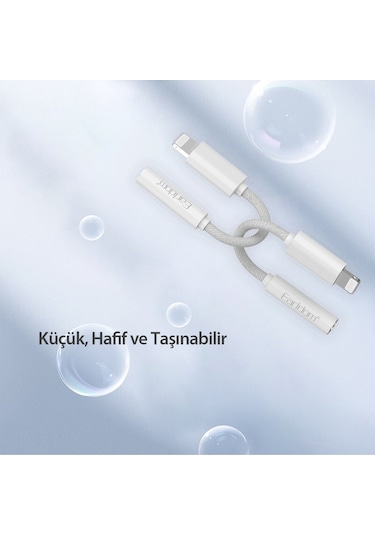 Earldom Ot68 Tak Çalıştır Lightning To Aux Dönüştürücü - Beya M414