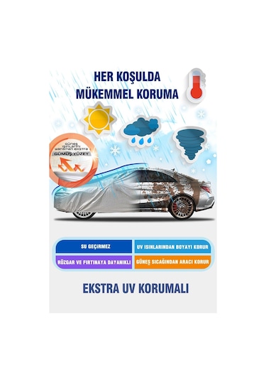 Mercedes A 180 Cdı Uyumlu Miflonlu Oto Branda Premium Kalite Araba Brandası