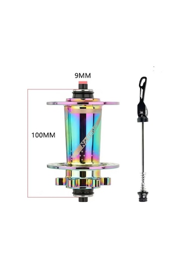 Hassns Pro7 Ön Arka Göbek Seti 32 Delik Rainbow