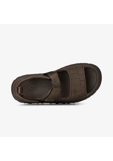 Ugg Goldenglow Embossed Kadın Gri Sandalet 1175311 Haki