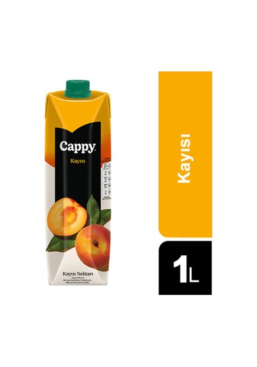 Cappy Kayısı Nektarı 1 Lt X 6 Adet