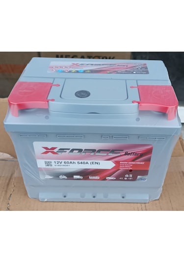 Xforce 60 Amper 540a 2024 Üretim Akü