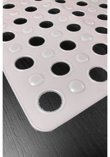Banyo Paspası Pembe Silikon Kaymaz Vakumlu Duş Paspası Tropikhome Diğer