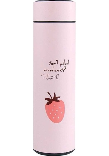 Novahub 393 Mini Termos Bardak, Yolculuk İçin Mükemmel Pembe