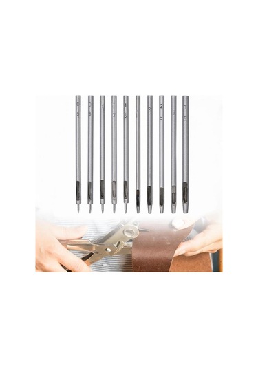 Suntek Deri Delik Delme Kesici Seti Kemerler Için Dikiş Stil-a