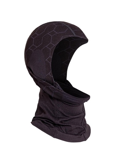 Oil Company Siyah Balaklava Termal Kar Maskesi Unisex