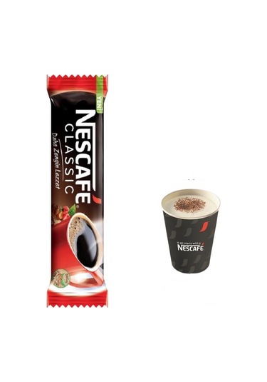 Nescafe Classic Kahve 200 x 2 G + Nescafe Karton Bardak 25'li