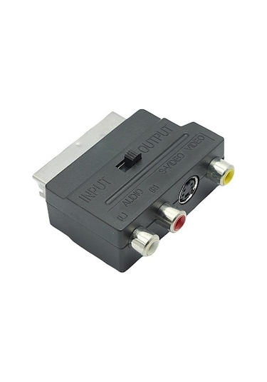 Scart Rca Tos S-Video Çevirici Dönüştürücü