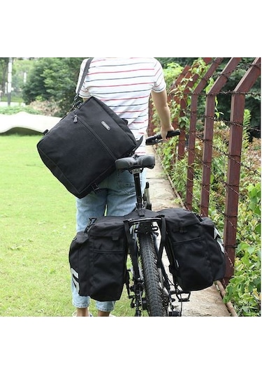Forte Gt 60 L Bisiklet Arka Bagaj Üstü Tur Heybe Çanta Yeşil