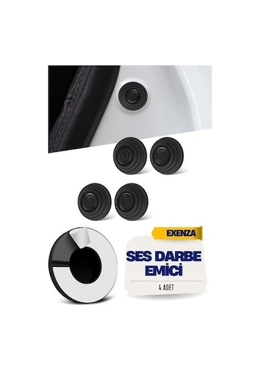 Kapı Bagaj Kaput Ses Darbe Emici Kauçuk Conta 4 Adet