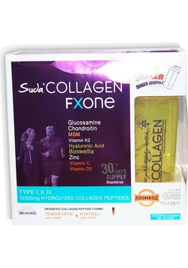 Suda Collagen Fxone 30x12g Aromasız