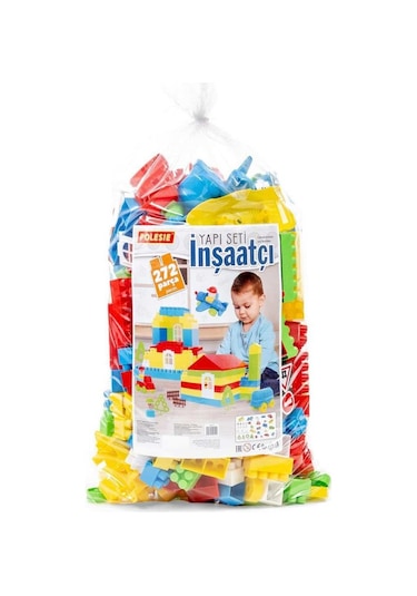 Polesie 95121 / Yapı Seti İnşaatçı 272 Parça Pakette