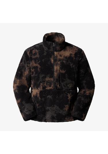 The North Face Extreme Pile Printed Pullover Erkek Siyah Polar Nf0a8eepd7o1 Siyah