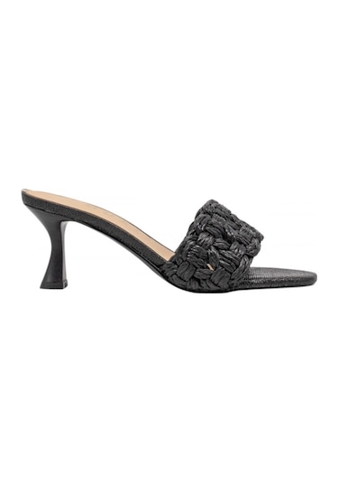 Guess Dissy Kadın Topuklu Terlik Fljdssele03 Siyah