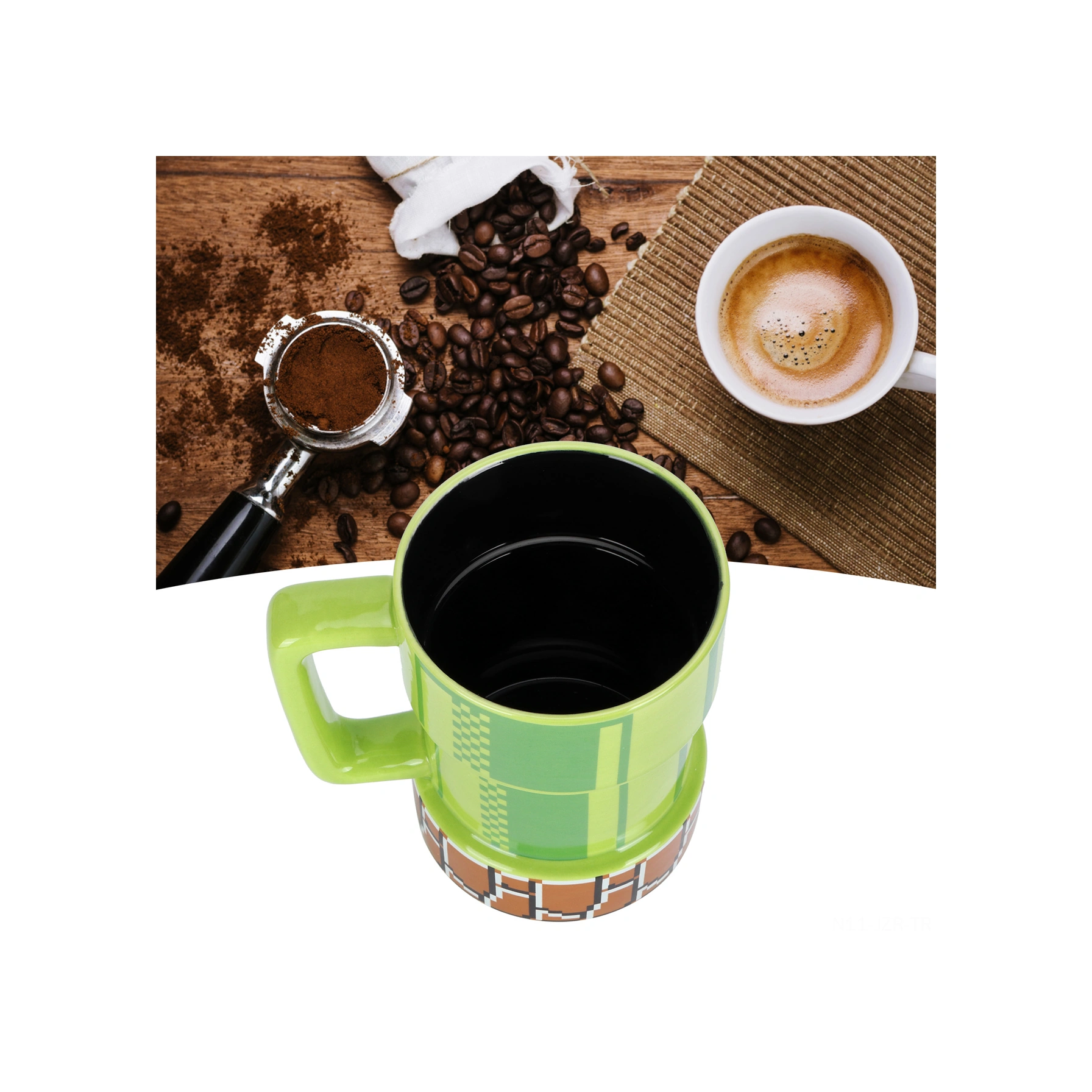 Geeroyoo 400ml Seramik Kupa, Kartoon Desenli, Ev/okul/ofis İçin, El Koluyla, Temizliği Kolay, Su/kahve/çay İçebilen, Güvenli Ve Dayanıklı Diğer