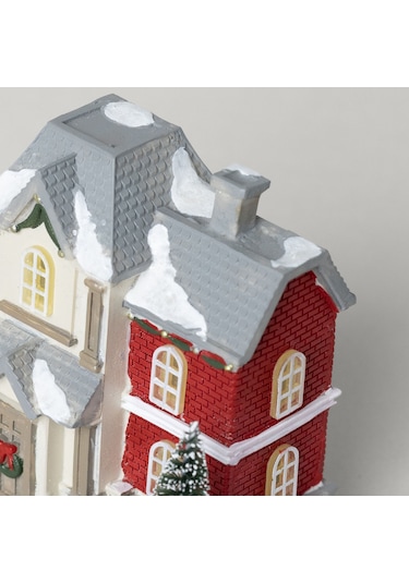 Linens Vintage House Ledli Dekor Kırmızı