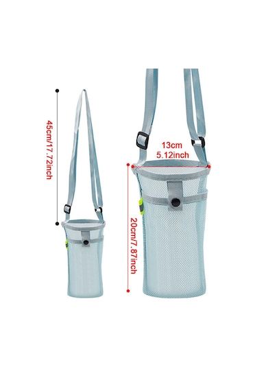 Dolıty Su Şişesi Taşıyıcı Trekking Kamp Için Açık-mavi Açık Mavi