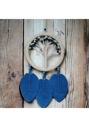 Rüya Kovan Hayat Ağacı Dream Catcher Mavi Diğer