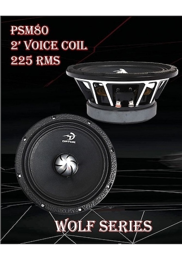 Dator Psm80 Wolf Series 20 Cm 225 Rms 1000w