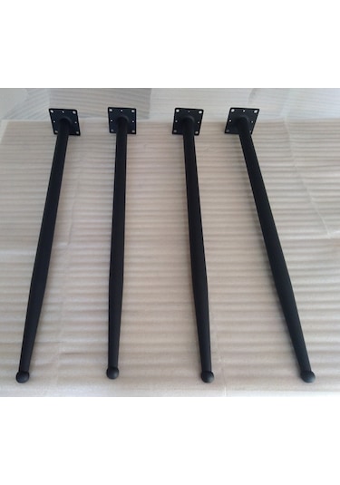 Demontepark Metal Ayak, Masa Ayağı, Lüks Siyah Masa Ayağı
