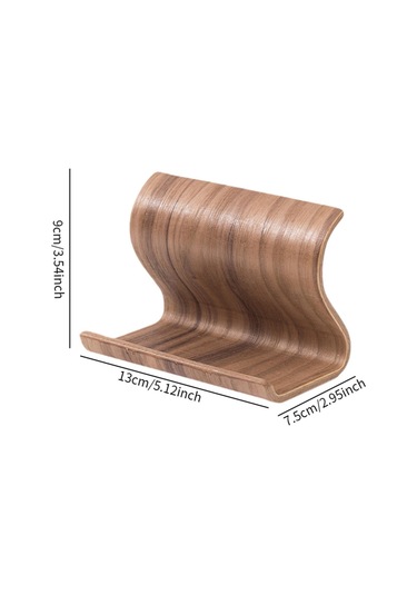 Suntek Telefon Tutucu Masa Aksesuarları Kararlı Kahverengi-l